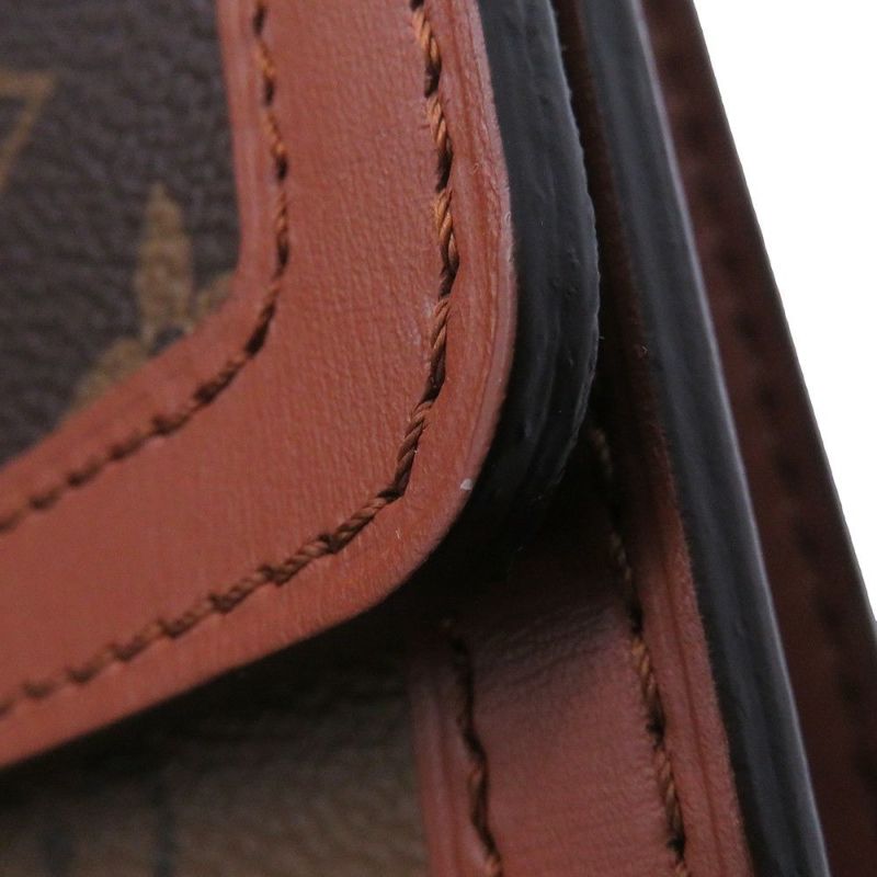 ルイヴィトン ショルダーバッグ モノグラム・リバース ドーフィーヌMM M45958 LOUIS VUITTON ヴィトン 2way 黒 ブラック