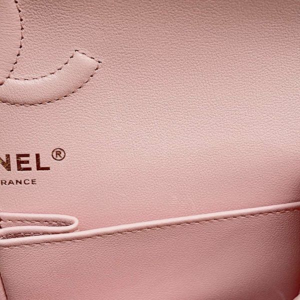 シャネル チェーンショルダーバッグ マトラッセ23 ココマーク ダブルチェーン キャビアスキン A01113 CHANEL