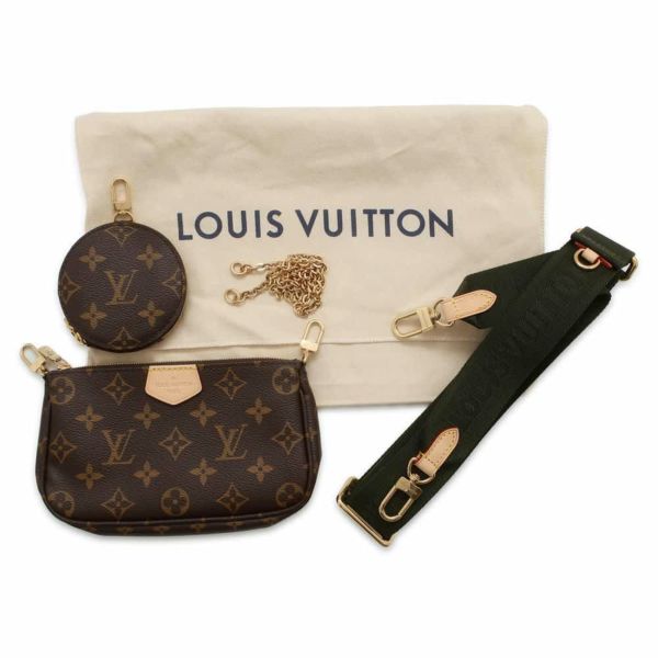 ルイヴィトン ショルダーバッグ モノグラム ミュルティ・ポシェット・アクセソワール M44813 LOUIS VUITTON アクセサリーポーチ