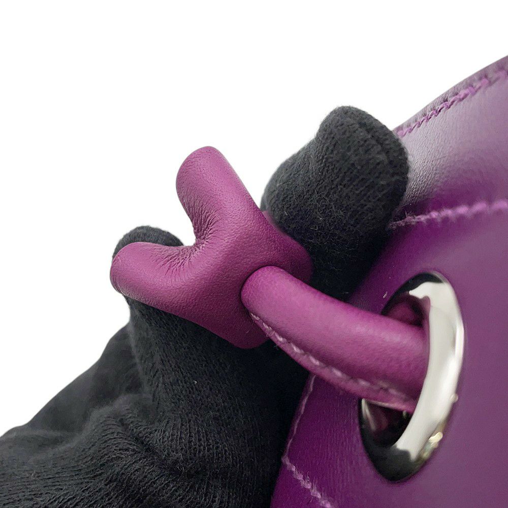 エルメス ショルダーバッグ サックアリーヌ ミニ アネモネ/シルバー金具 スイフト U刻印