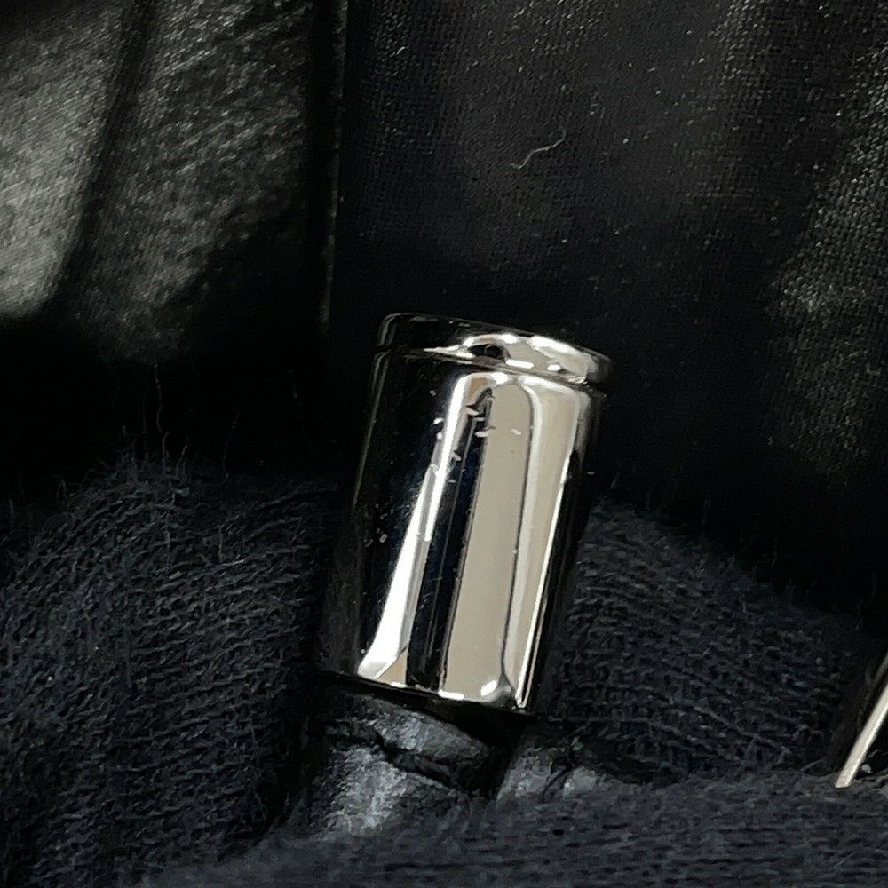 シャネル ショルダーバッグ エンブロイダリー ドローストリング 刺繍 ウール A57519 CHANEL 巾着バッグ 黒