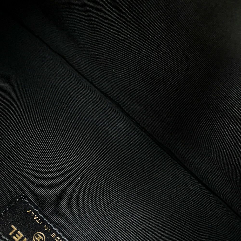 シャネル クラッチバッグ ココマーク ツイード 千鳥格子 CHANEL セカンドバッグ 黒 白