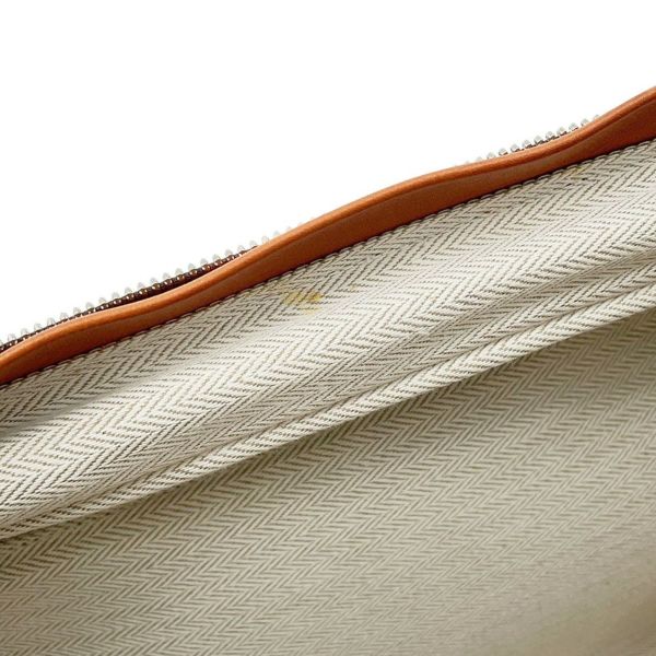 エルメス キャリーケース カレーシュ エクスプレス キャビン エクリュ/フォーブ/マットシルバー金具 トワル/バレニア □Q刻印