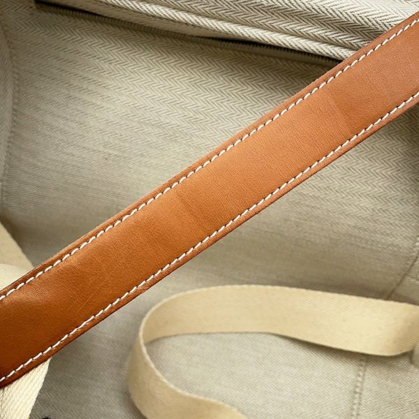 エルメス キャリーケース カレーシュ エクスプレス キャビン エクリュ/フォーブ/マットシルバー金具 トワル/バレニア □Q刻印