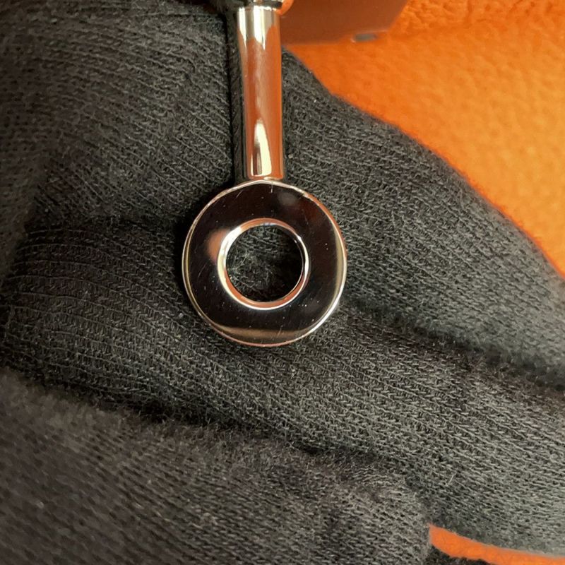 エルメス ハンドバッグ ケリー マキシ 内縫い 42 オレンジ/シルバー金具 トゴ W刻印 2wayショルダー