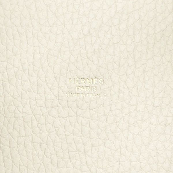 エルメス ハンドバッグ ピコタンロックPM ベトン/ゴールド金具 トリヨンクレマンス W刻印