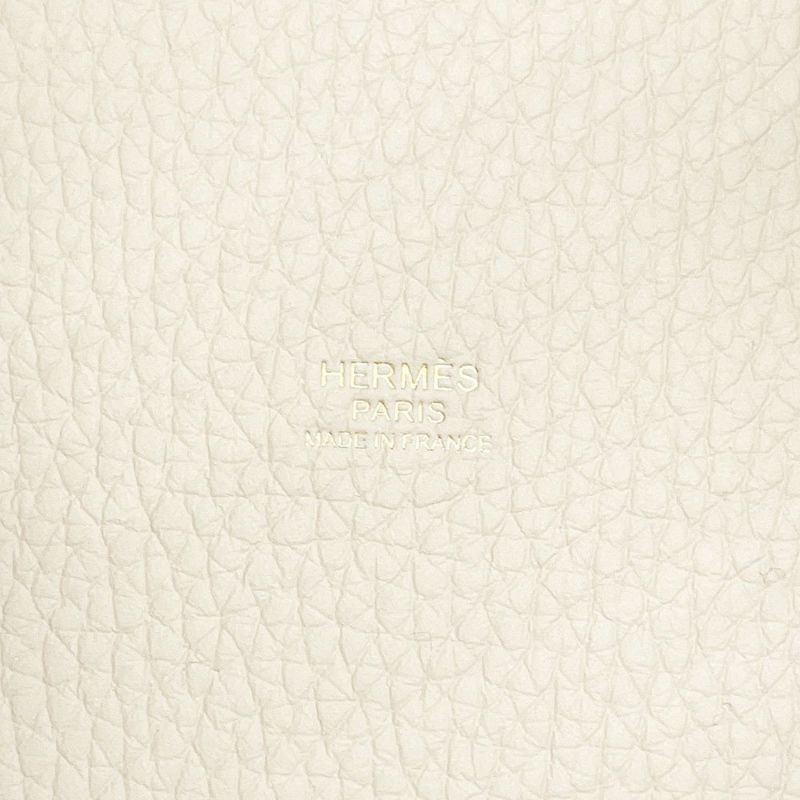 エルメス ハンドバッグ ピコタンロックPM ベトン/ゴールド金具 トリヨンクレマンス W刻印