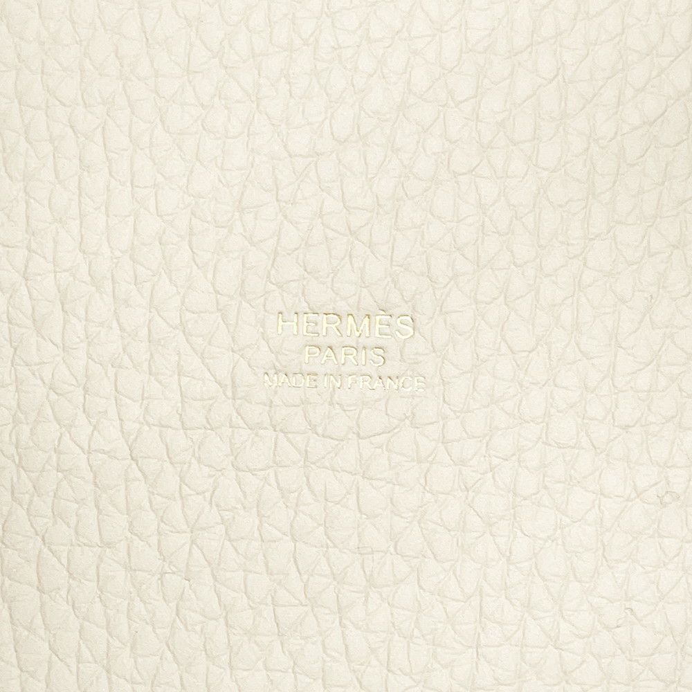 エルメス ハンドバッグ ピコタンロックPM ベトン/ゴールド金具 トリヨンクレマンス W刻印