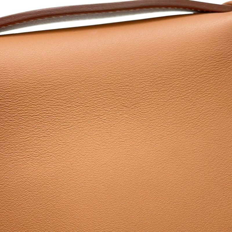 エルメス ハンドバッグ ポシェットケリー ゴールド/ゴールド金具 スイフト W刻印