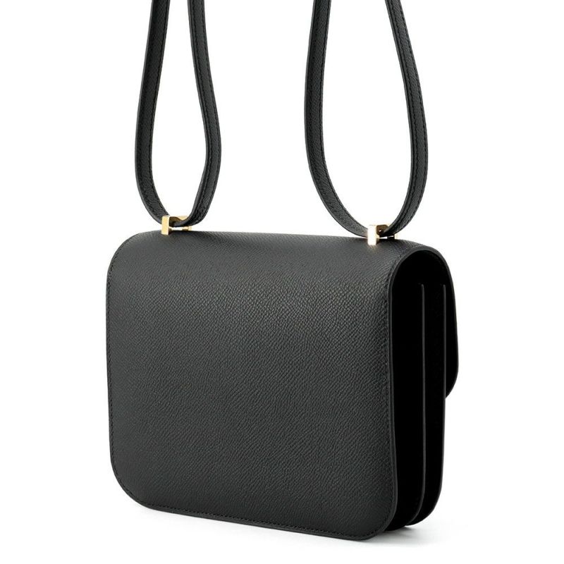 エルメス ミニ コンスタンス3 ミロワール ブラック/ゴールド金具 エプソン K刻印 黒