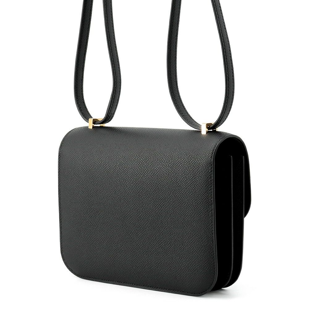 エルメス ミニ コンスタンス3 ミロワール ブラック/ゴールド金具 エプソン K刻印 黒