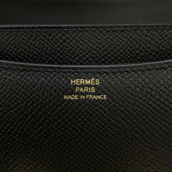 エルメス ミニ コンスタンス3 ミロワール ブラック/ゴールド金具 エプソン K刻印 黒