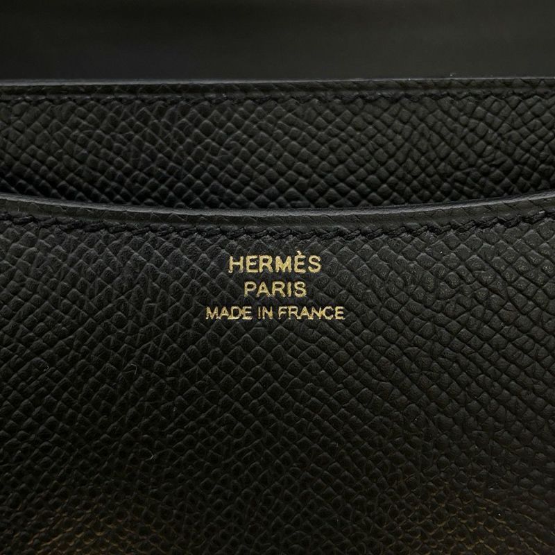 エルメス ミニ コンスタンス3 ミロワール ブラック/ゴールド金具 エプソン K刻印 黒