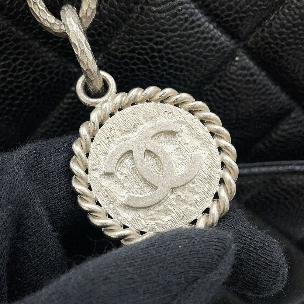 シャネル トートバッグ 復刻トート ココマーク マトラッセ キャビアスキン A01804 CHANEL 黒
