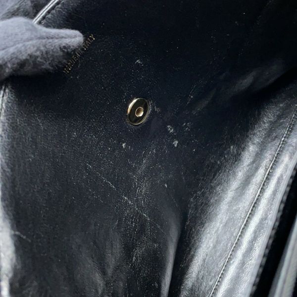 シャネル ハンドバッグ マトラッセ ココマーク キャビアスキン A12397 CHANEL 黒