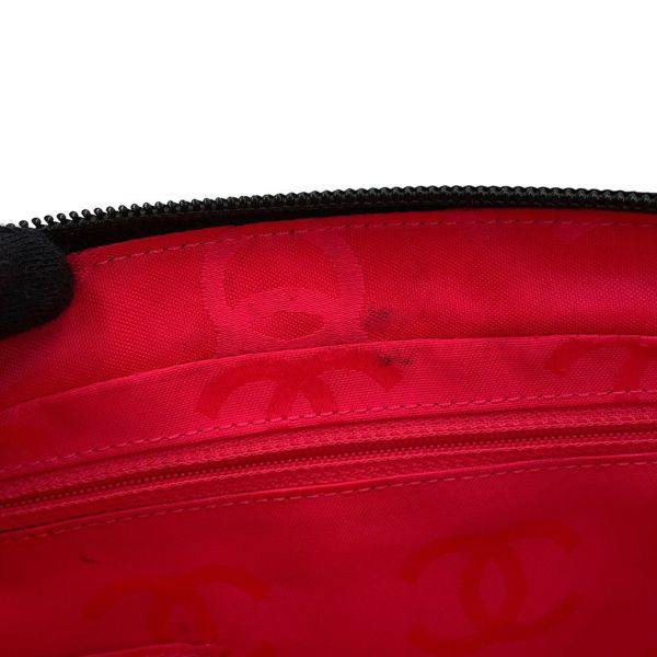 シャネル ショルダーバッグ カンボンライン ココマーク マトラッセ ラムスキン A28120 CHANEL ワンショルダー 黒