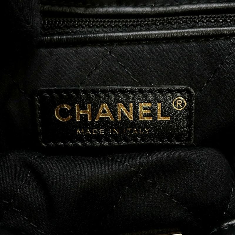 シャネル リュック シャネル22 スモール シャイニーカーフスキン AS3859 CHANEL バッグ 黒