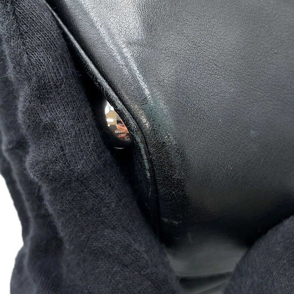 シャネル トートバッグ カンボンライン ラージトート マトラッセ ココマーク ラムスキン A25169 CHANEL 黒