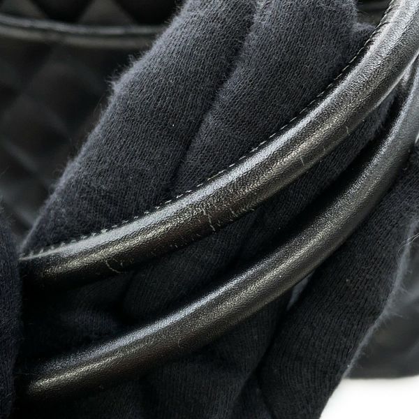 シャネル トートバッグ カンボンライン ラージトート マトラッセ ココマーク ラムスキン A25169 CHANEL 黒