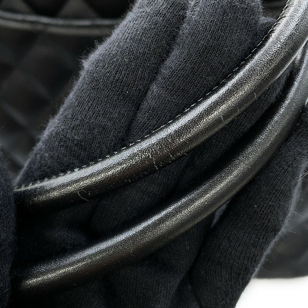 シャネル トートバッグ カンボンライン ラージトート マトラッセ ココマーク ラムスキン A25169 CHANEL 黒