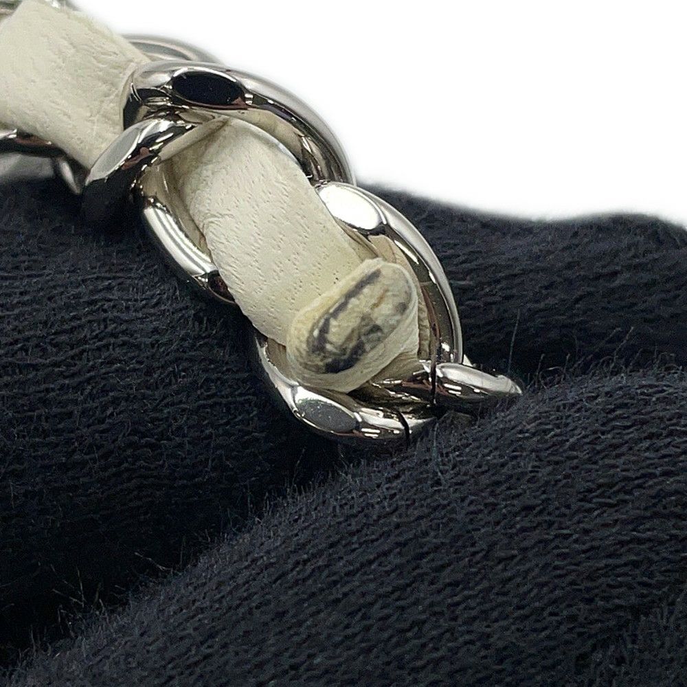 シャネル チェーンショルダーバッグ ココマーク ココネージュ シアリング AS4279 CHANEL 白