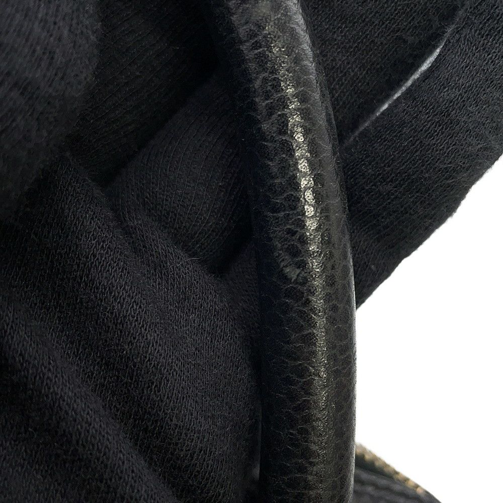 シャネル ハンドバッグ マトラッセ ココマーク ココボール キャビアスキン CHANEL 2wayショルダー 黒