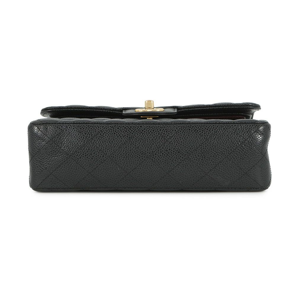 シャネル チェーンショルダーバッグ マトラッセ23 ココマーク ダブルチェーン キャビアスキン A01113 CHANEL バッグ 黒