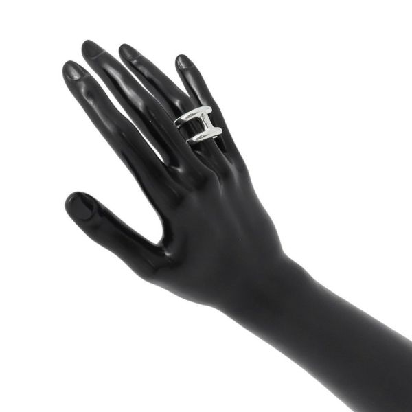 エルメス リング オスモズGM Osmose SV925シルバー リングサイズ56 HERMES ジュエリー 指輪