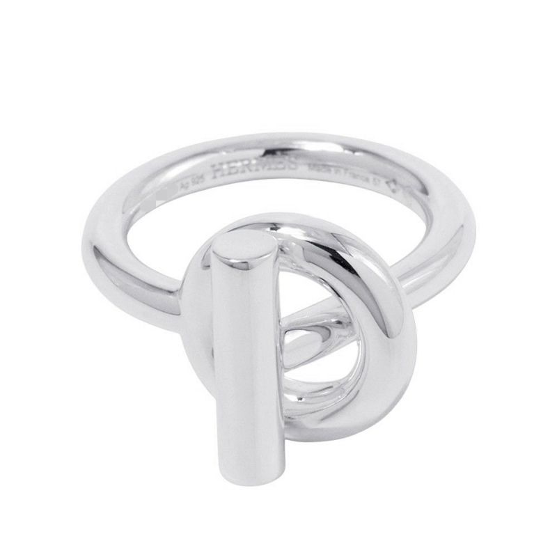 エルメス リング エシャペ MM Echapee SV925シルバー リングサイズ57 HERMES ジュエリー 指輪