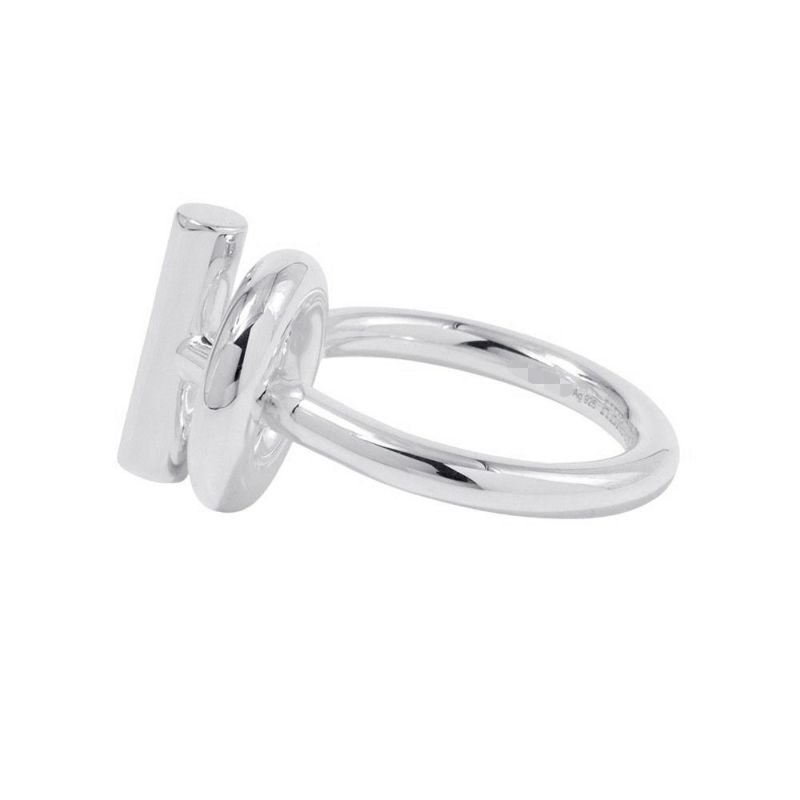 エルメス リング エシャペ MM Echapee SV925シルバー リングサイズ57 HERMES ジュエリー 指輪