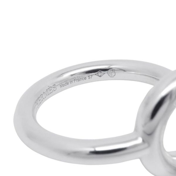 エルメス リング エシャペ MM Echapee SV925シルバー リングサイズ57 HERMES ジュエリー 指輪