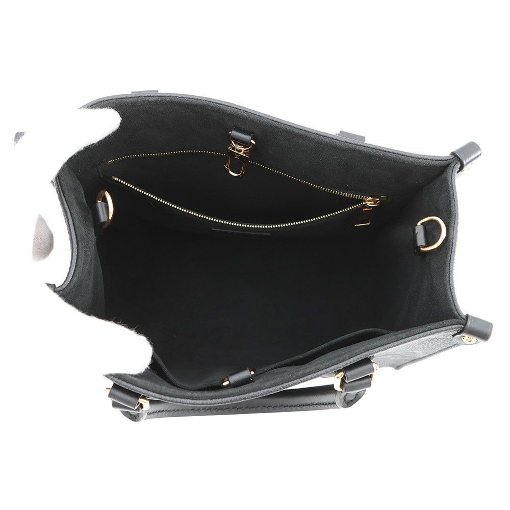 ルイヴィトン ハンドバッグ モノグラム・アンプラント オンザゴーPM M45653 黒 ブラック 2way