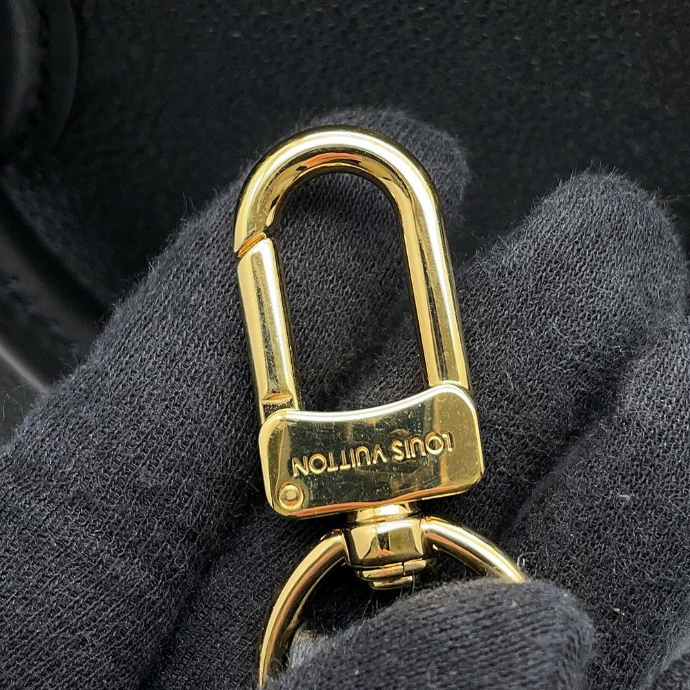 ルイヴィトン ハンドバッグ モノグラム・アンプラント オンザゴーPM M45653 黒 ブラック 2way