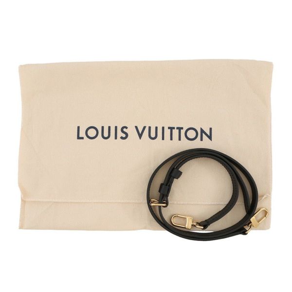 ルイヴィトン ハンドバッグ モノグラム・アンプラント オンザゴーPM M45653 黒 ブラック 2way