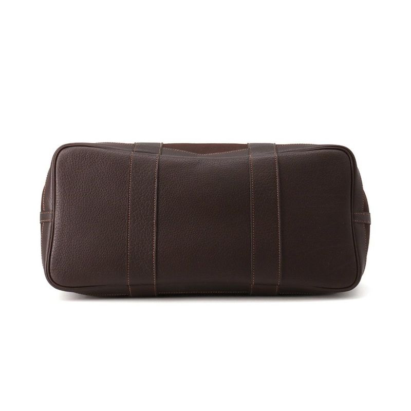 エルメス トートバッグ ガーデンパーティPM マロン/シルバー金具 トワルオフィシエ/ブッフルスキッパー □H刻印