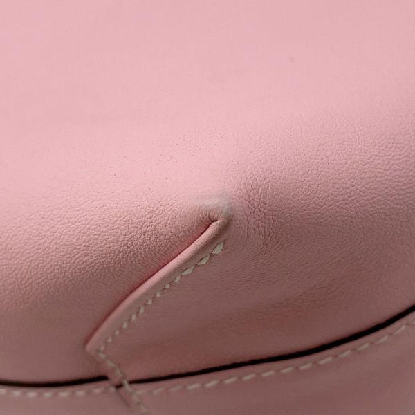 エルメス トートバッグ ネオ ドゥブルセンス 35 ローズサクラ/エベンヌ スイフト K刻印 リバーシブル