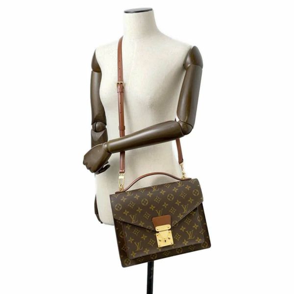 ルイヴィトン ハンドバッグ モノグラム モンソー M51185 LOUIS VUITTON ヴィトン バッグ 2wayショルダーバッグ