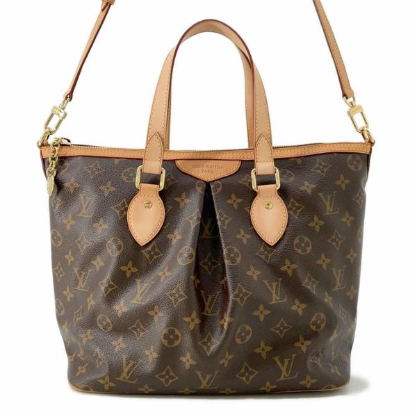 ルイヴィトン トートバッグ モノグラム パレルモPM M40145 LOUIS VUITTON ヴィトン バッグ 2wayショルダーバッグ