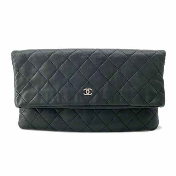 シャネル クラッチバッグ マトラッセ ココマーク マトラッセ A69391 CHANEL バッグ 黒