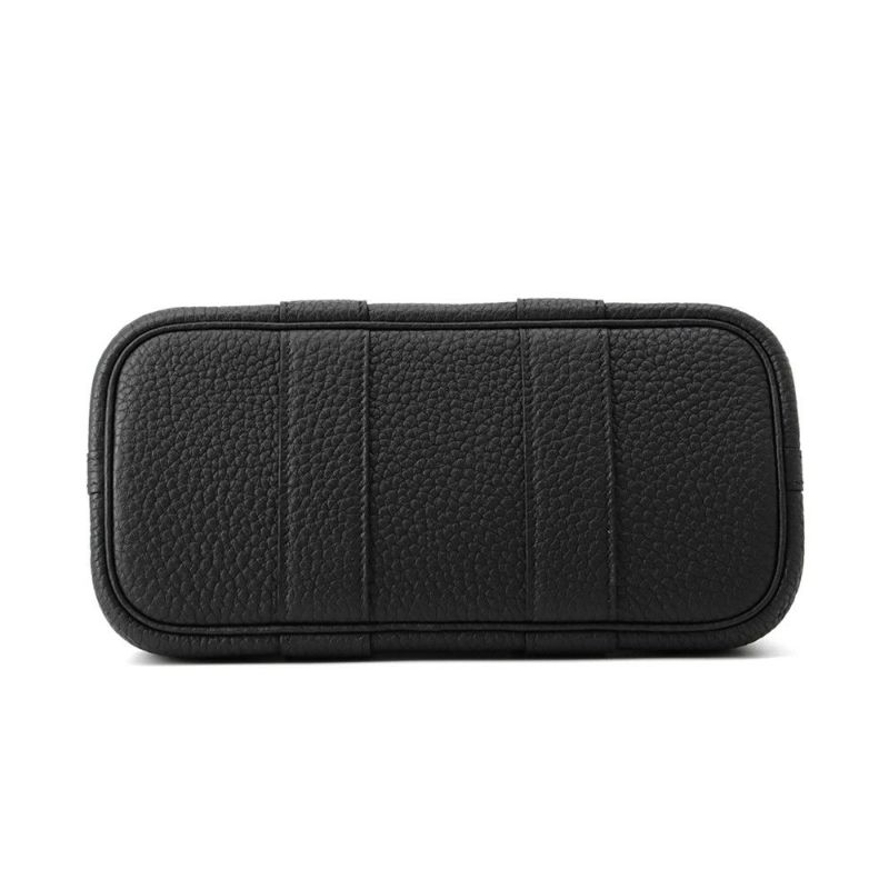 エルメス トートバッグ ネオ・ガーデン 23 ガーデンパーティ ブラック/シルバー金具 ネゴンダ K刻印 黒