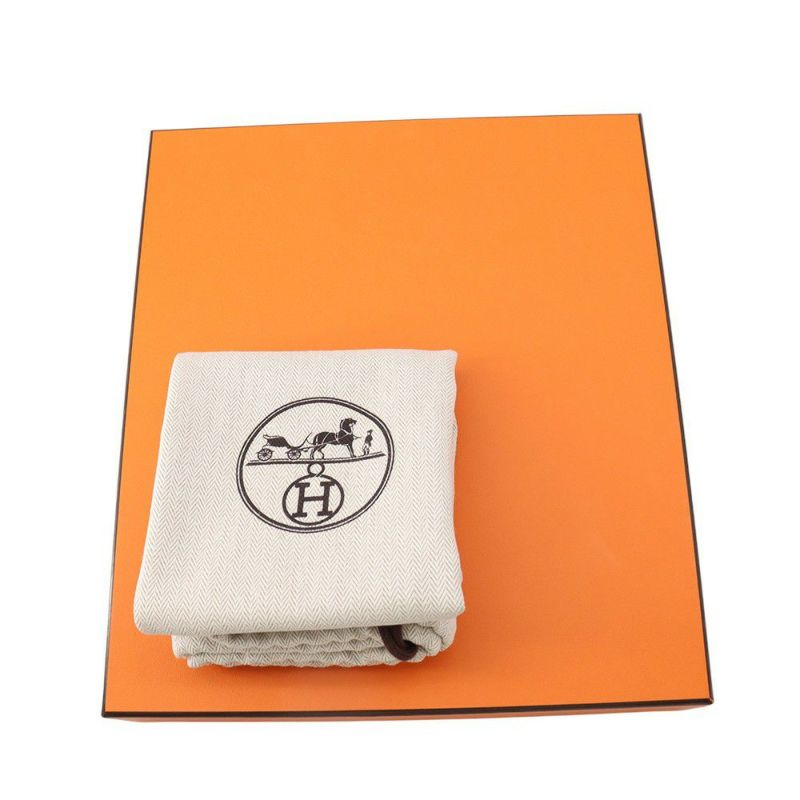 エルメス トートバッグ ネオ・ガーデン 23 ガーデンパーティ ブラック/シルバー金具 ネゴンダ K刻印 黒