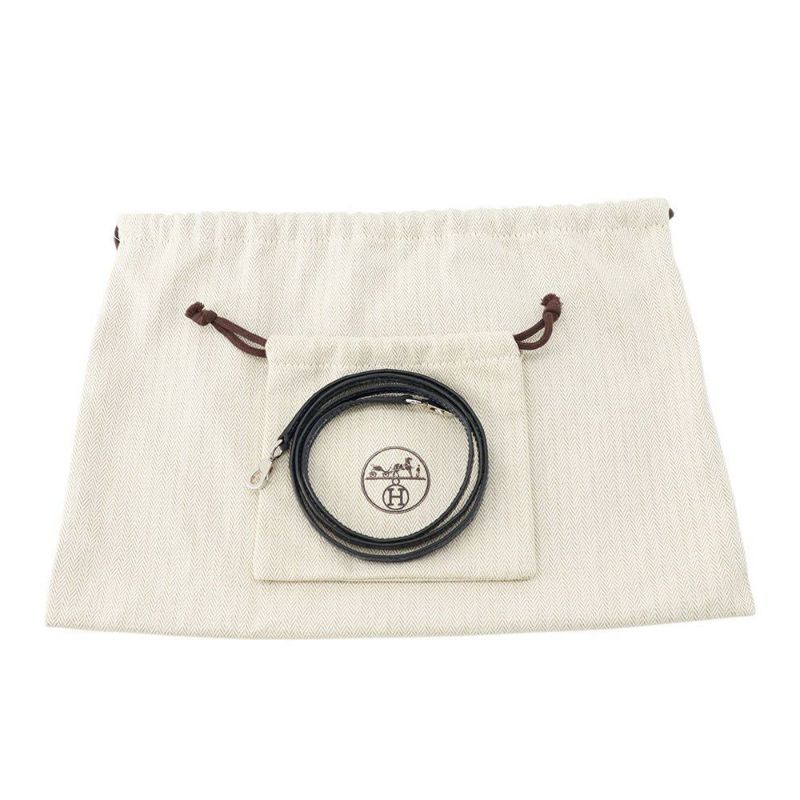 エルメス ミニケリー2 外縫い ブルーサフィール/シルバー金具 アリゲーターシャイン A刻印 2wayショルダー