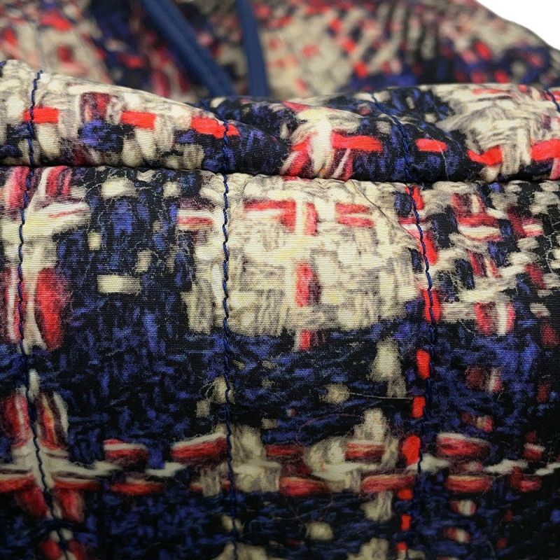 シャネル バックパック ココマーク ツイードプリント ナイロン A66445 CHANEL バッグ リュックサック