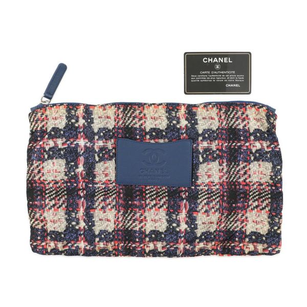 シャネル バックパック ココマーク ツイードプリント ナイロン A66445 CHANEL バッグ リュックサック