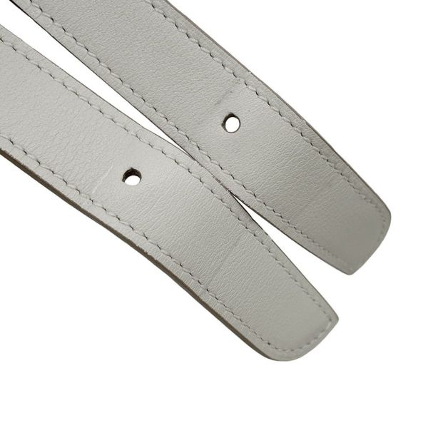 エルメス ショルダーバッグ マサイ カット32 パールグレー/シルバー金具 スイフト □O刻印