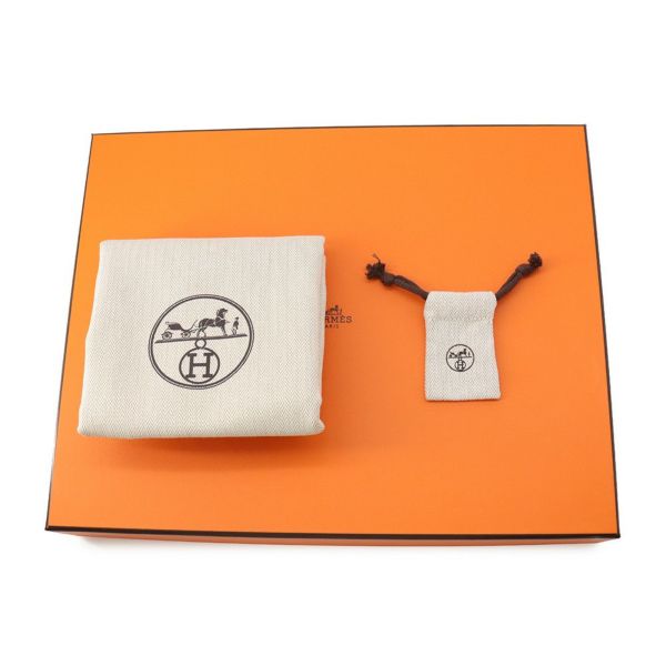 エルメス トートバッグ インザループ 23 ブラック/シルバー金具 トリヨンクレマンス/スイフト W刻印 黒