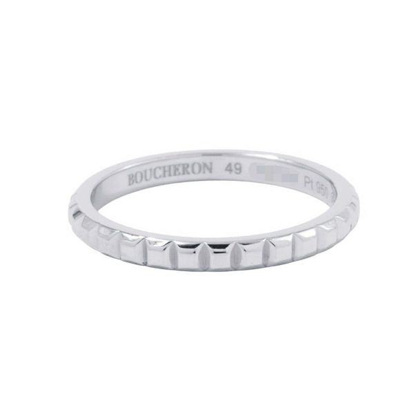 ブシュロン リング キャトル クル ド パリ リング スモール Pt950プラチナ サイズ49 JAL0116 Boucheron 指輪
