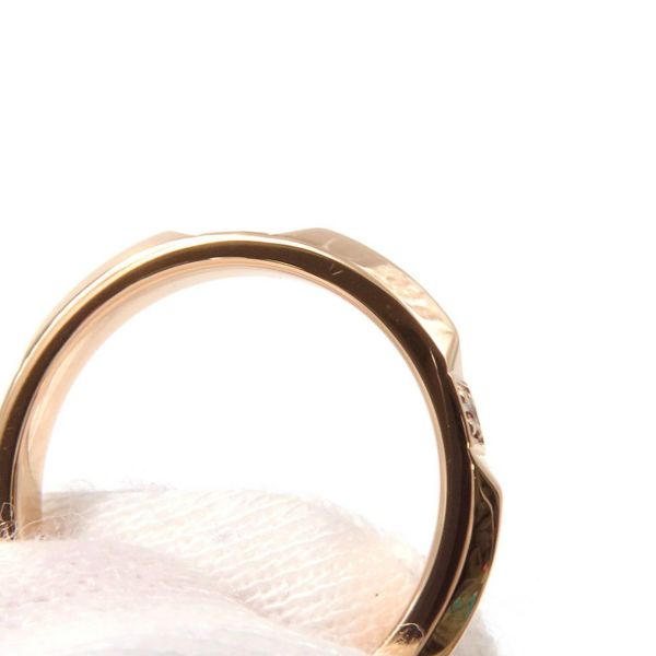 ティファニー リング トゥルー バンドリング ダイヤモンド 5P 計0.05ct K18PGピンクゴールド サイズ約8号 67134214 指輪