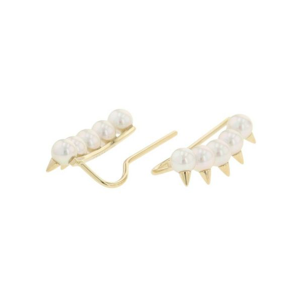 タサキ ピアス デインジャー プラス イヤリング あこや真珠 パール K18YGイエローゴールド  E-4223-18KYG TASAKI