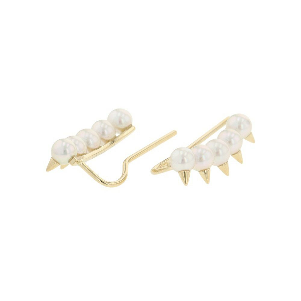 タサキ ピアス デインジャー プラス イヤリング あこや真珠 パール K18YGイエローゴールド  E-4223-18KYG TASAKI